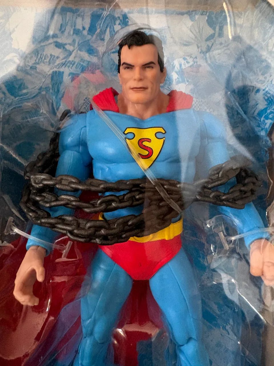  SupermanコンプレッションウェアMサイズ Superman DC multiverse McFarlane edição colecionador Action comics