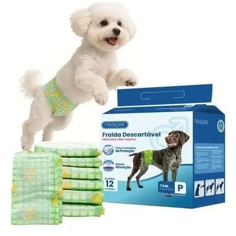 Fralda Pet - Kit com 03 Pacotes