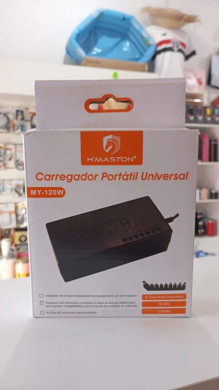 Carregador portátil universal