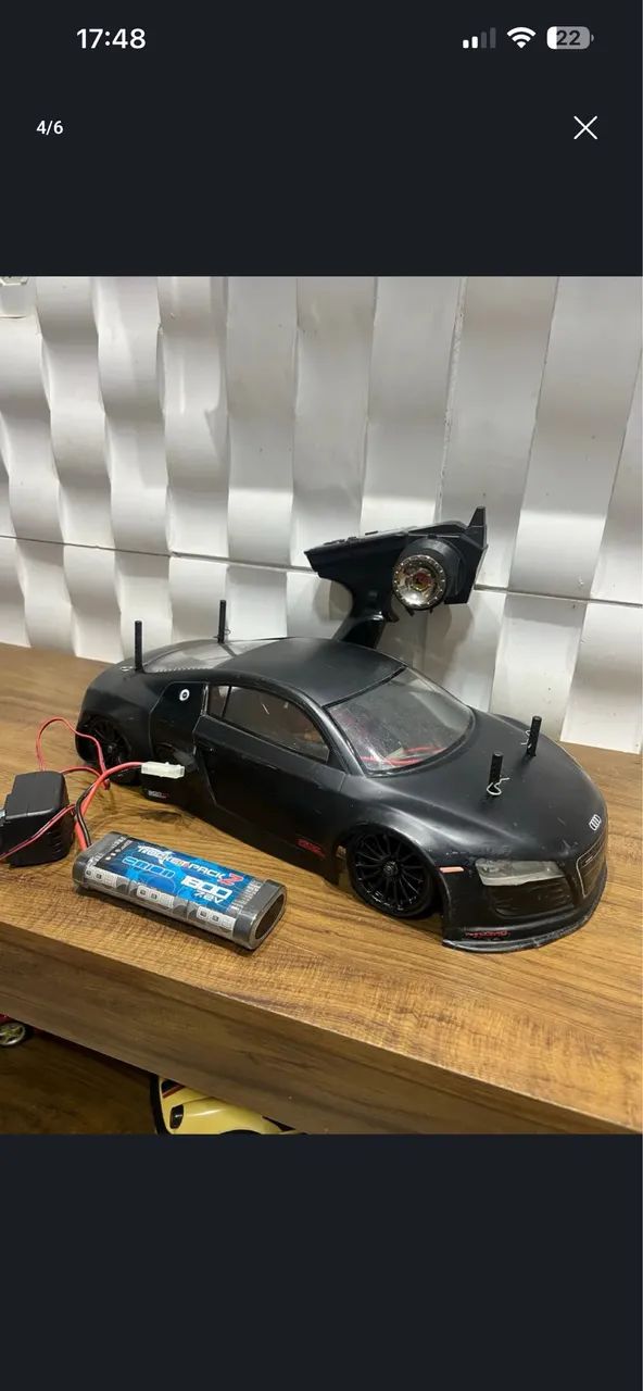 Kyosho fazer motor brushlles Automodelo  - Foto 4