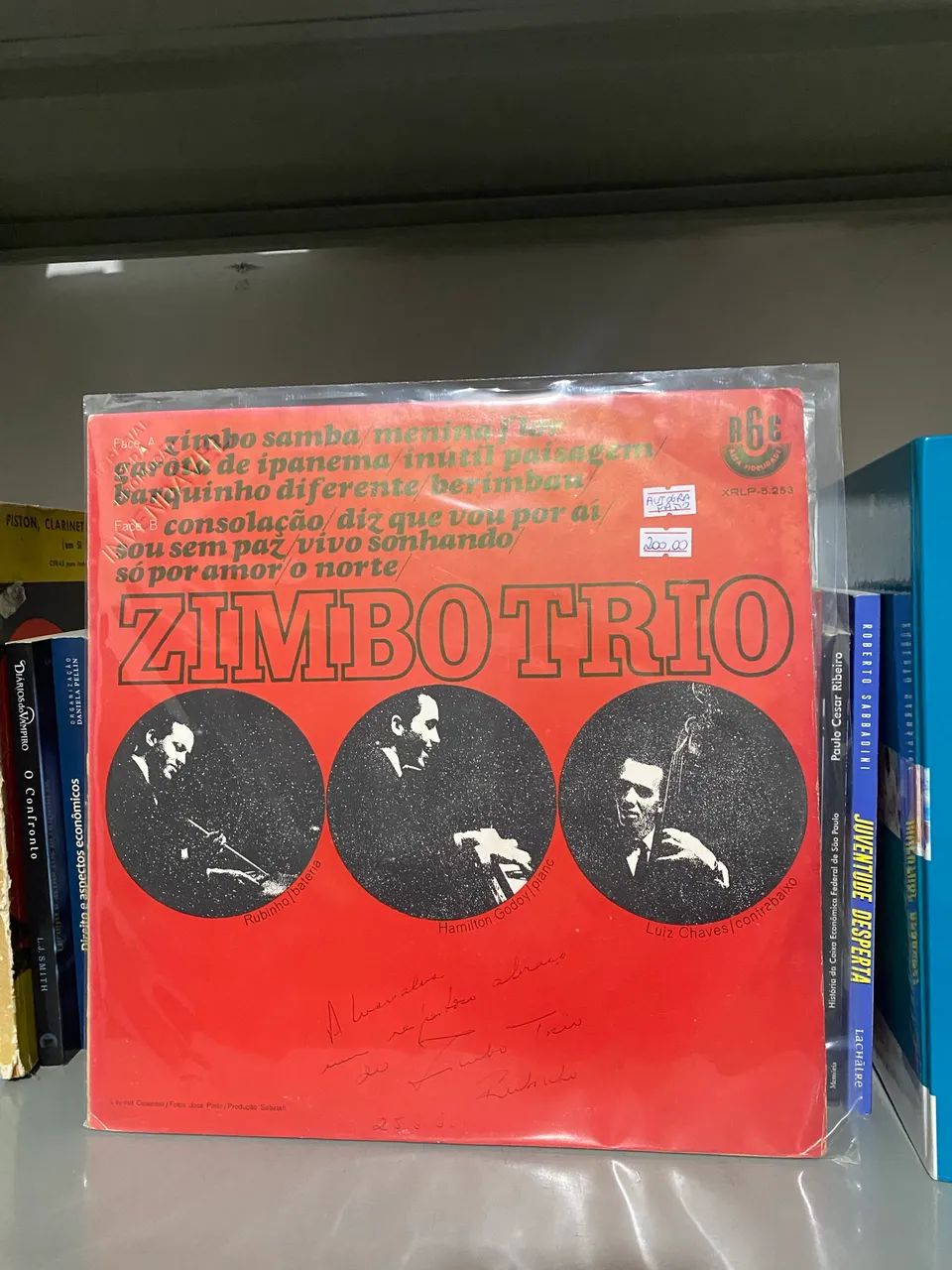 LP Zimbo Trio - Autografado - CDs, DVDs etc - Jardim Faculdade