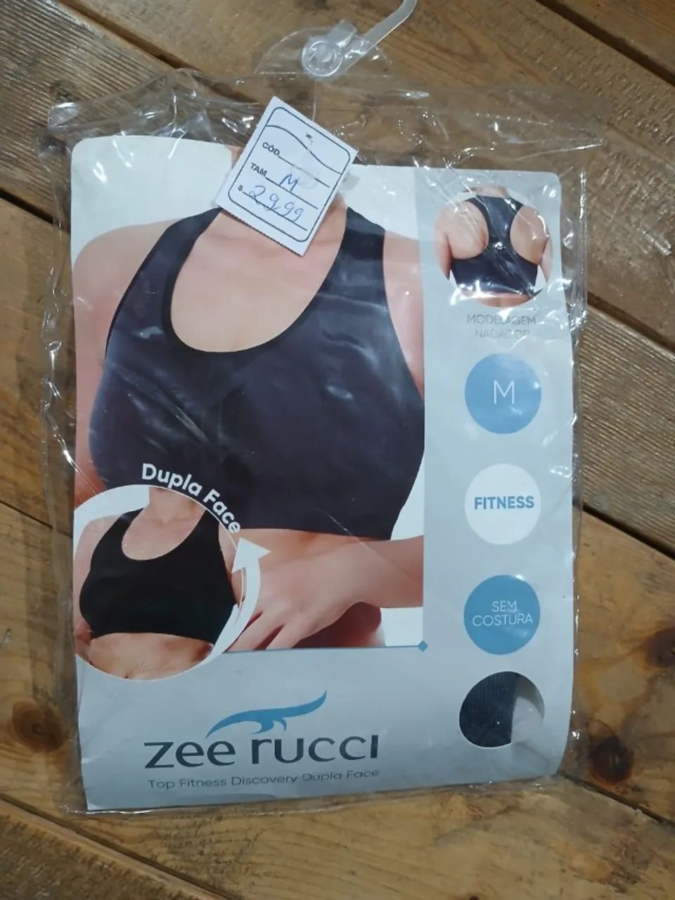 TOP DUPLA FACE ZEE RUCCI TAMANHO M VALOR 29,99 - Foto 2