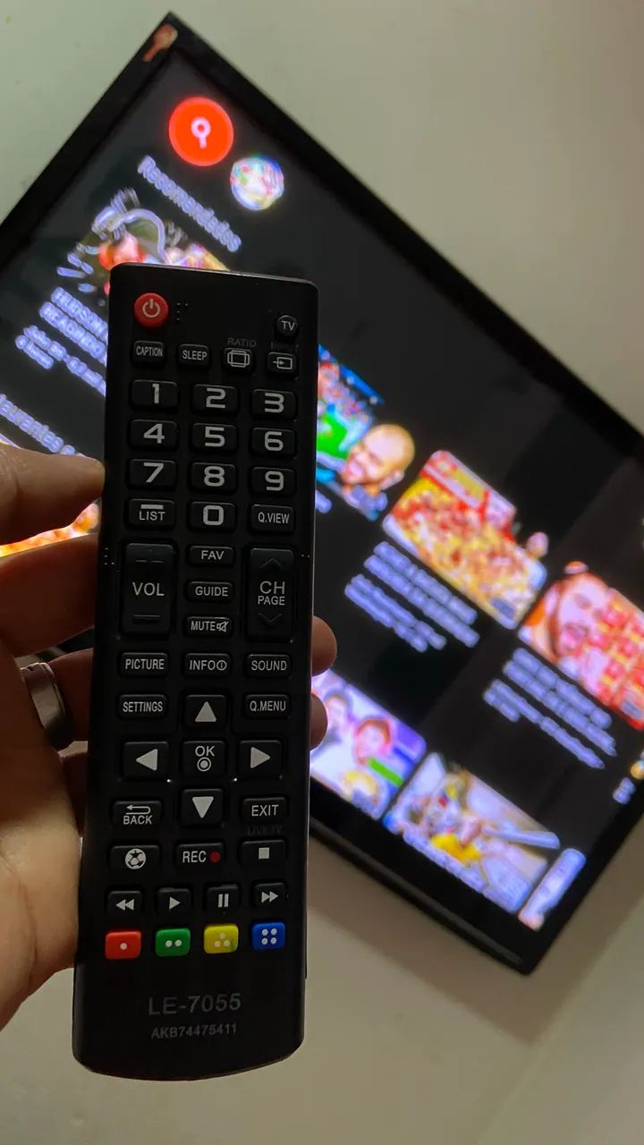 Tv LG Plasma 43 Polegadas funcionando perfeitamente vai com controle
