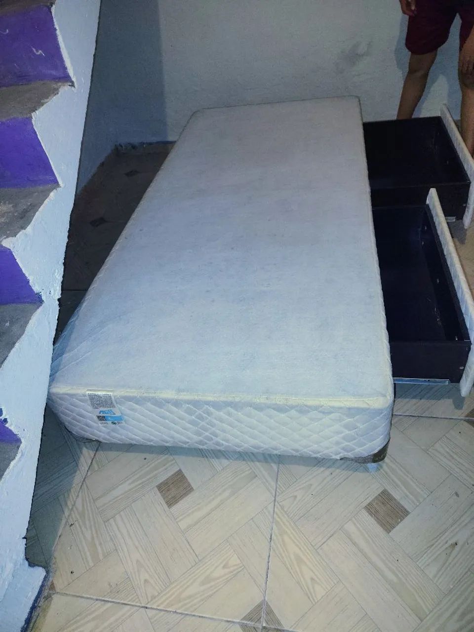 Base cama box solteiro 