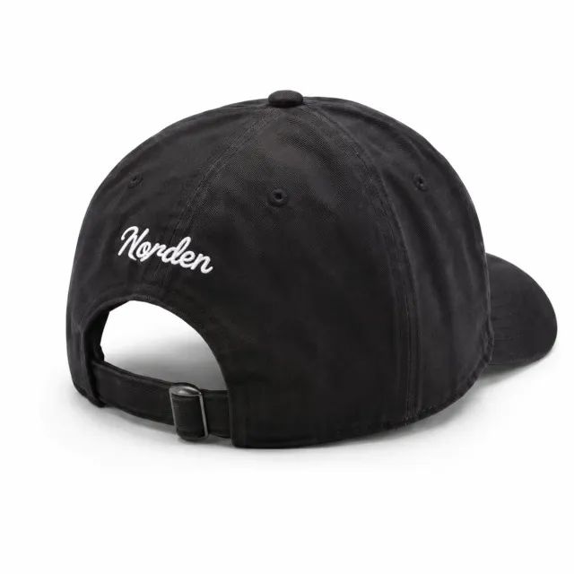 Boné Preto com Bordado Branco - Modelo Casual Ajustável - Foto 2
