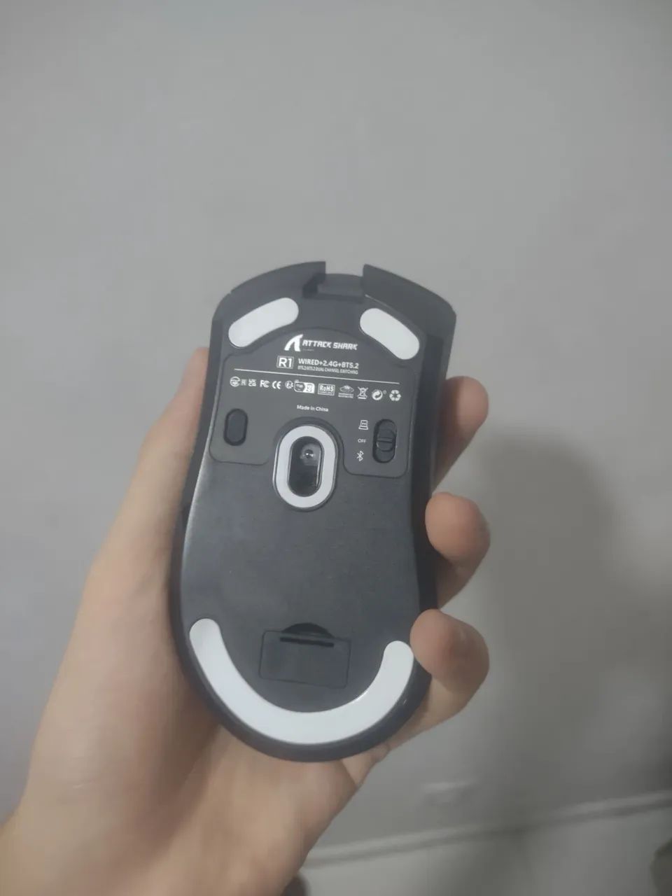 Mouse sem fio attack shark R1 - Foto 3