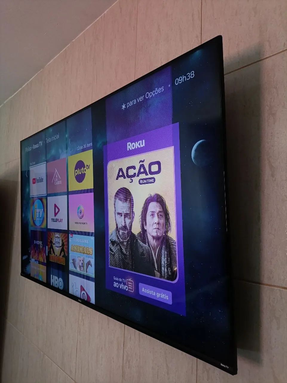 tv 58 polegadas philco roku tela com listras - Foto 2
