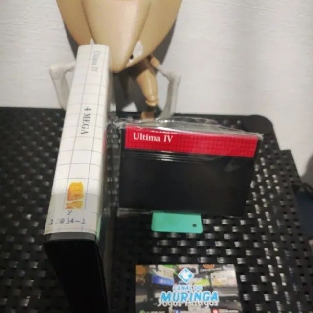 Ultima IV - Master System - Tectoy - repro - Caixa de locadora - Foto 2