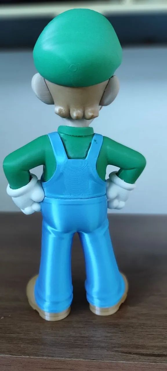 Boneco Luigi  - Mario Bross 23cm - Foto 3