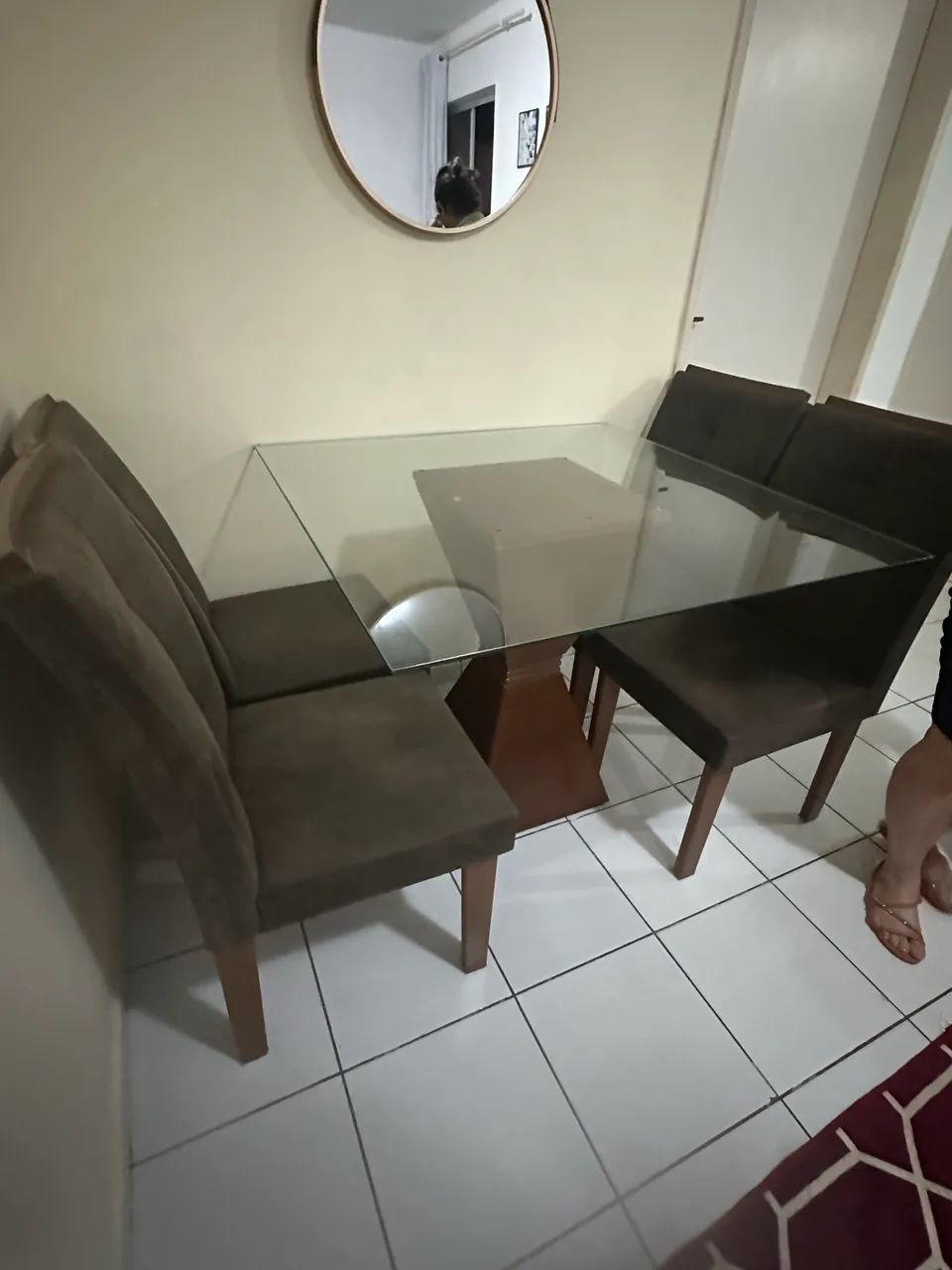 Mesa 4 cadeiras  - Foto 4