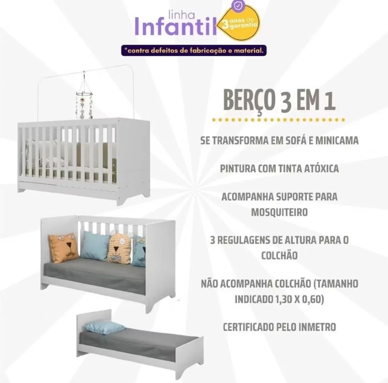 Berço  - Foto 2