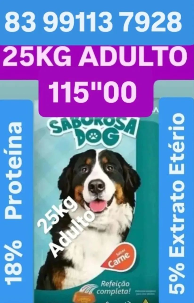 *PROMOÇÃO* RAÇÃO 15Kg Adulto Aparti *65"00* - Foto 5