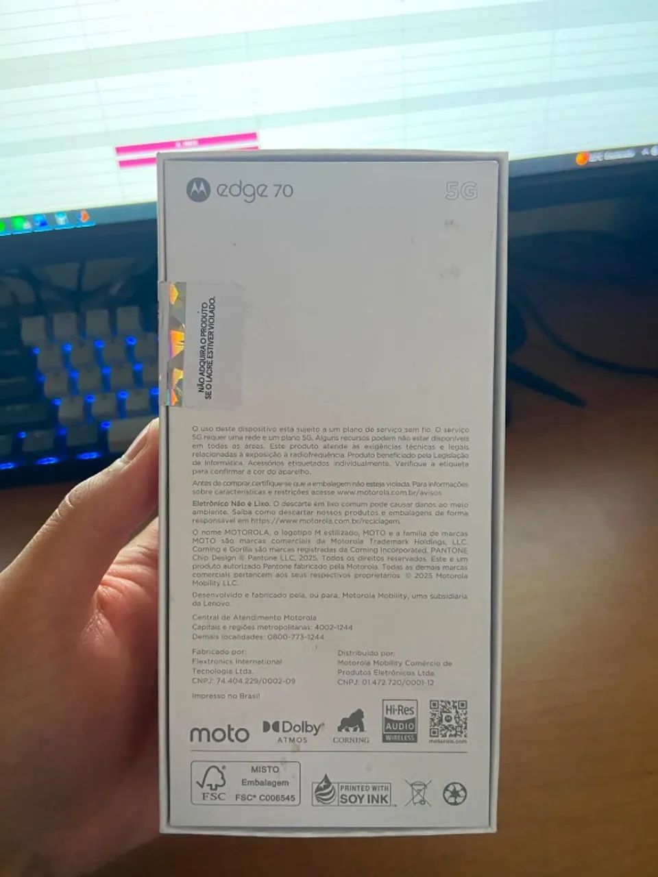 Motorola Edge 70 - Lacrado - Foto 3