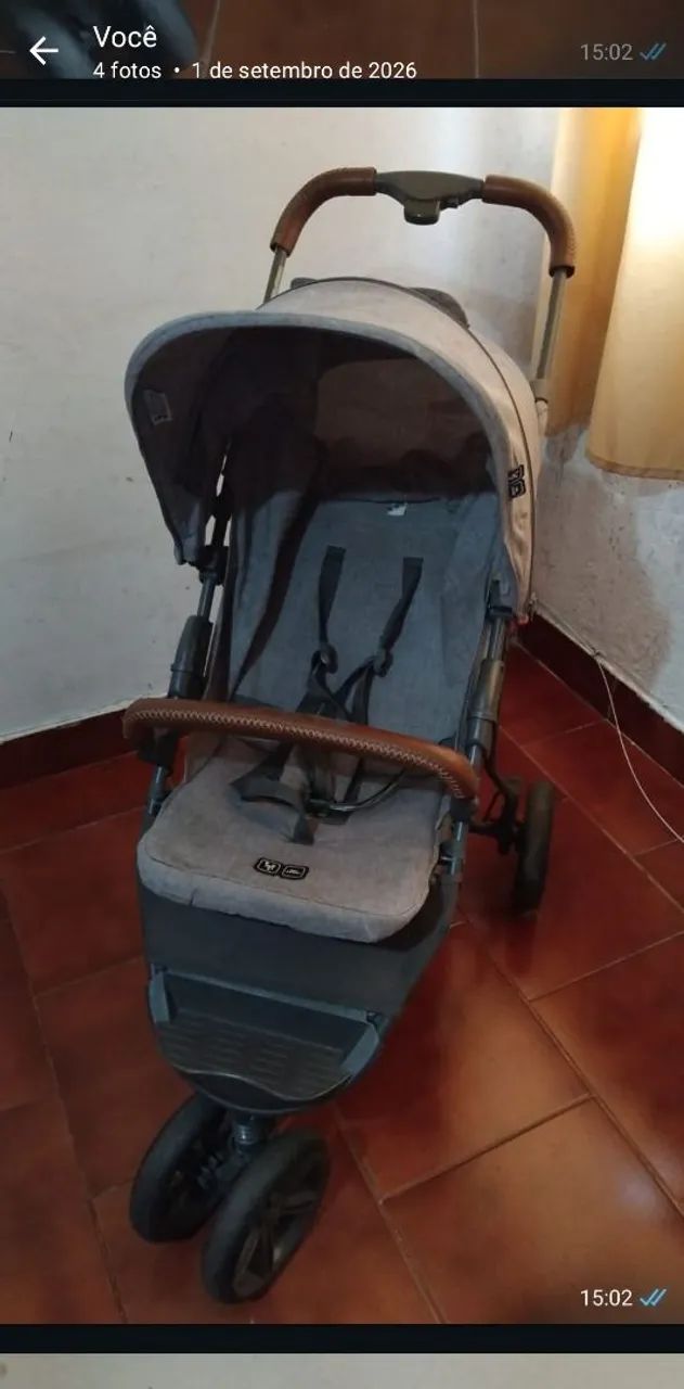 Vendo carrinho de bebê - Foto 3