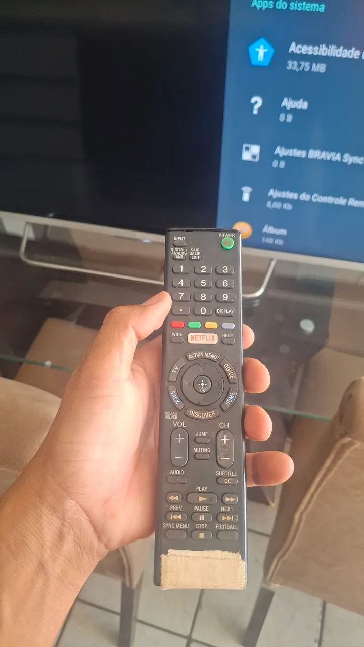 TV SMART SONY 55 ANDROID FUNCIONANDO TUDO PERFEITAMENTE BEM - Foto 5