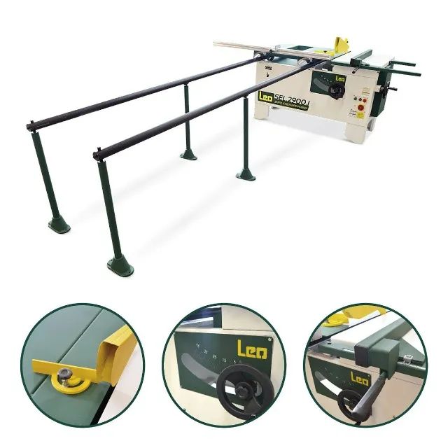 Serra Circular Esquadrejadeira 2.900mm 3 CV Trifásico com Eixo Inclinável - MAKSIWA-SEL290
