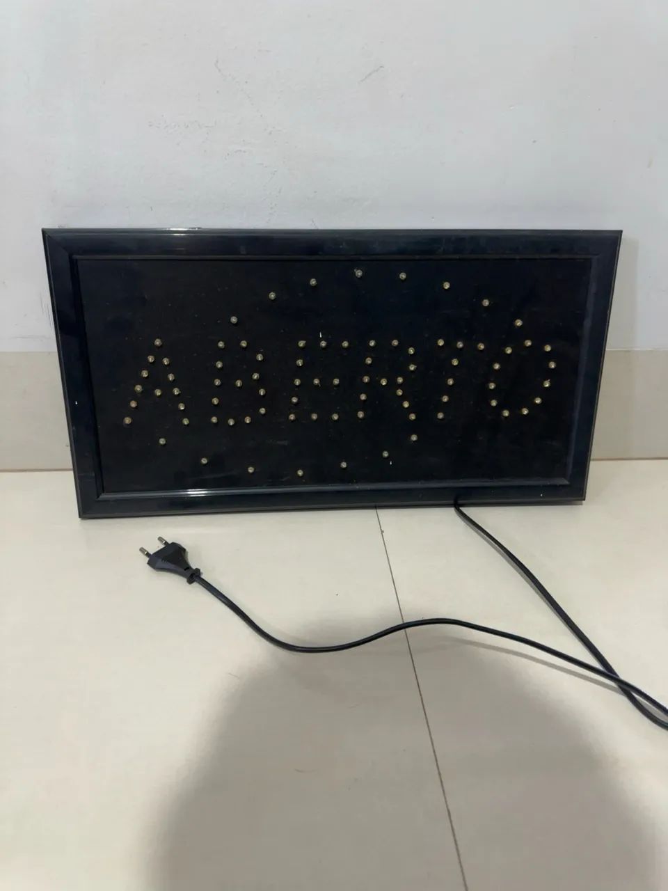 Placa LED Luminosa ?ABERTO? - Excelente Estado - Funcionando - Foto 3