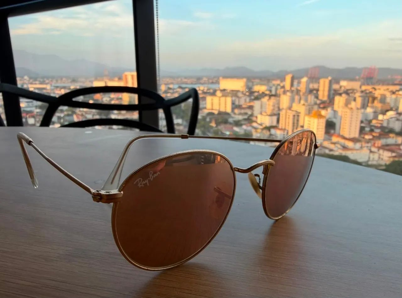 Oculos Rayban Hexagonal Flat Lenses - Foto 2