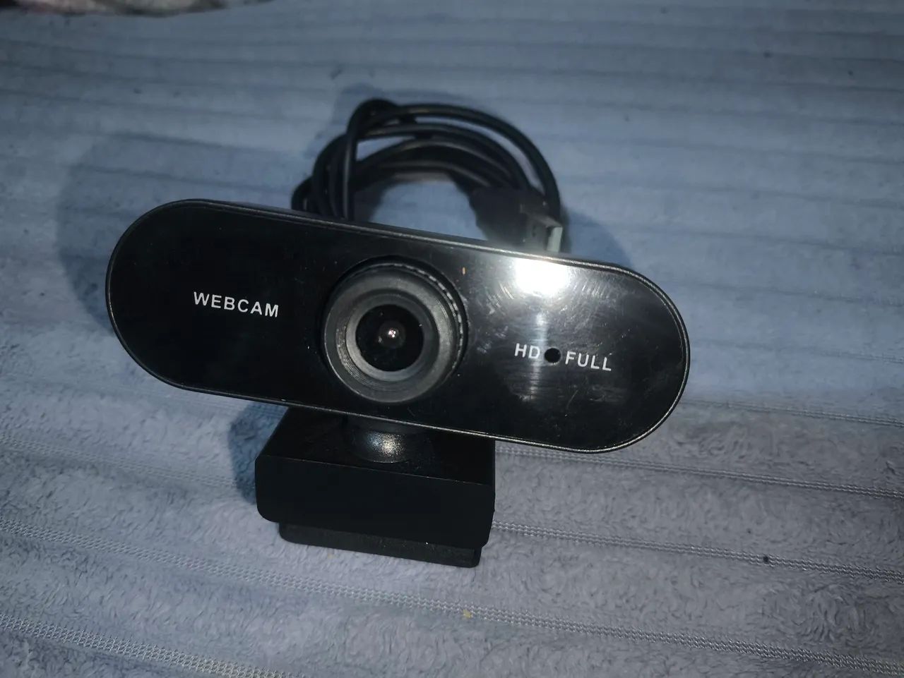 Webcam Full HD 1080p com Microfone para PC e Notebook | USB | Excelente Estado