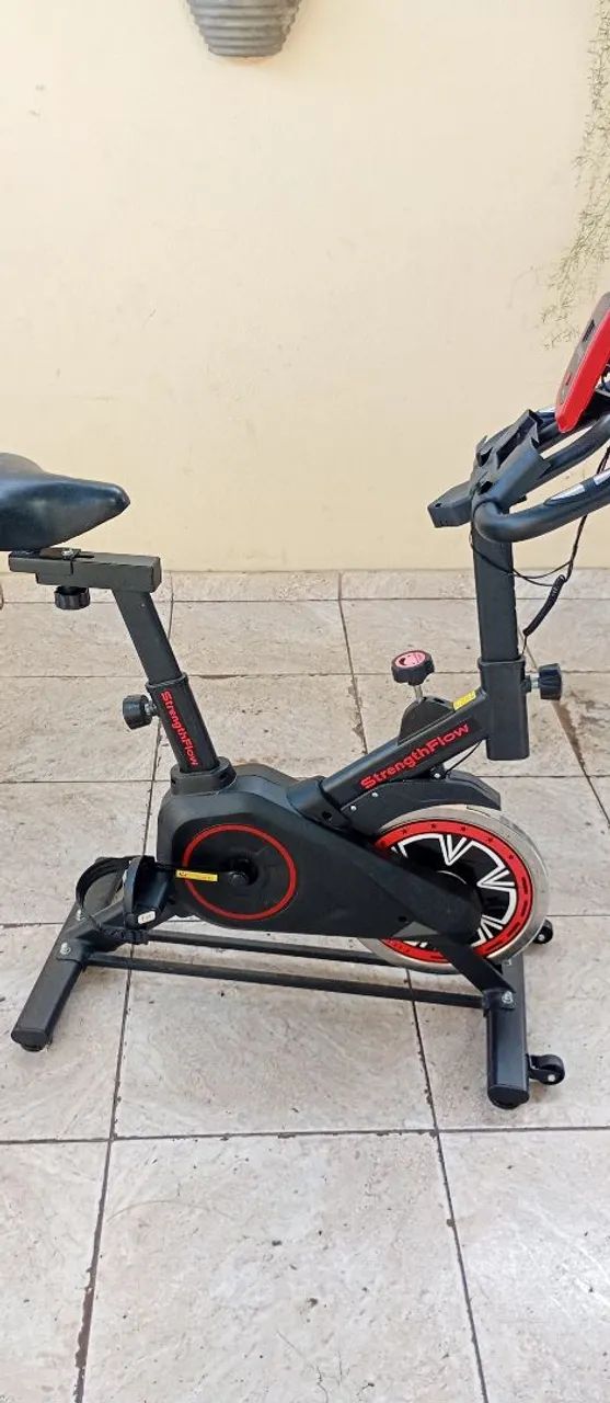 Bicicleta ergométrica e pesos - Foto 2