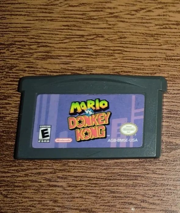 Mario Vs. Donkey Kong - Game Boy Advance - ORIGINAL
