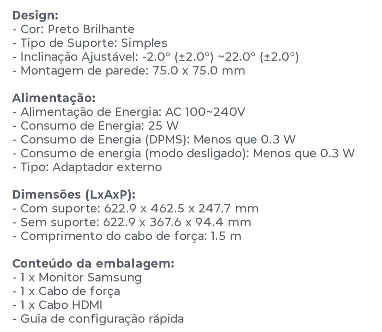 3 Monitores Samsung Curvo 27" - Foto 3