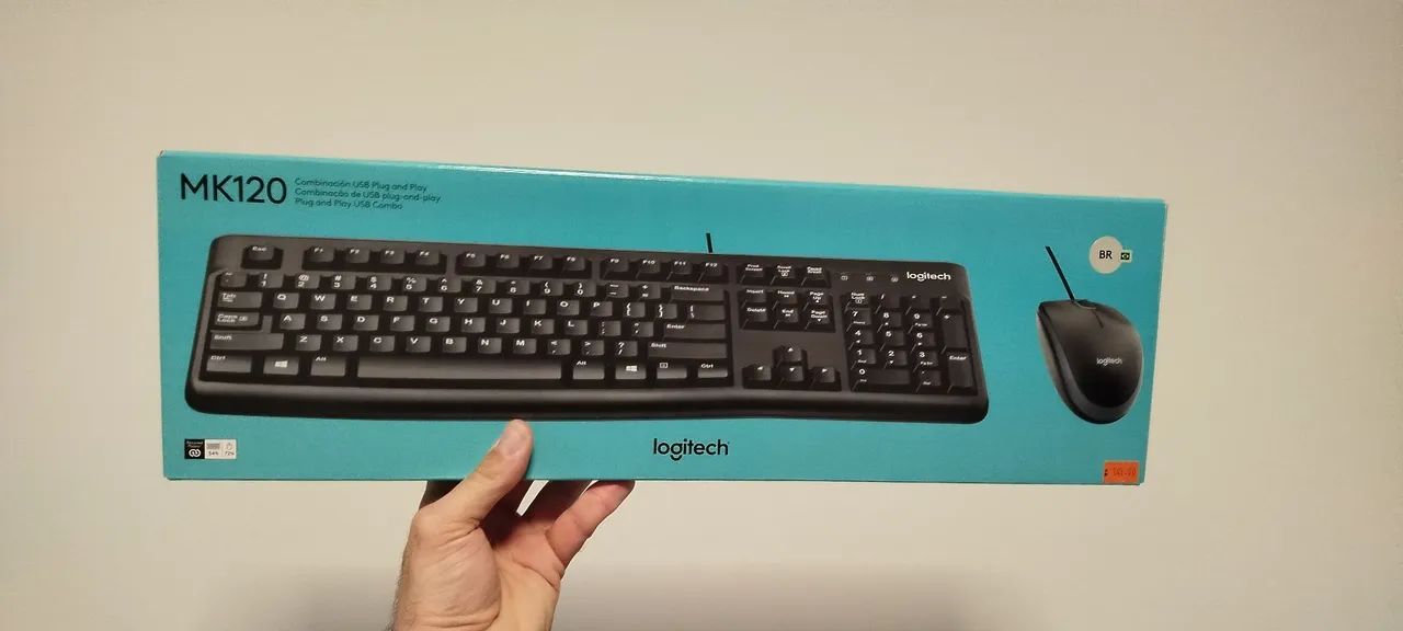 Kit Teclado e Mouse Logitech  - Foto 5