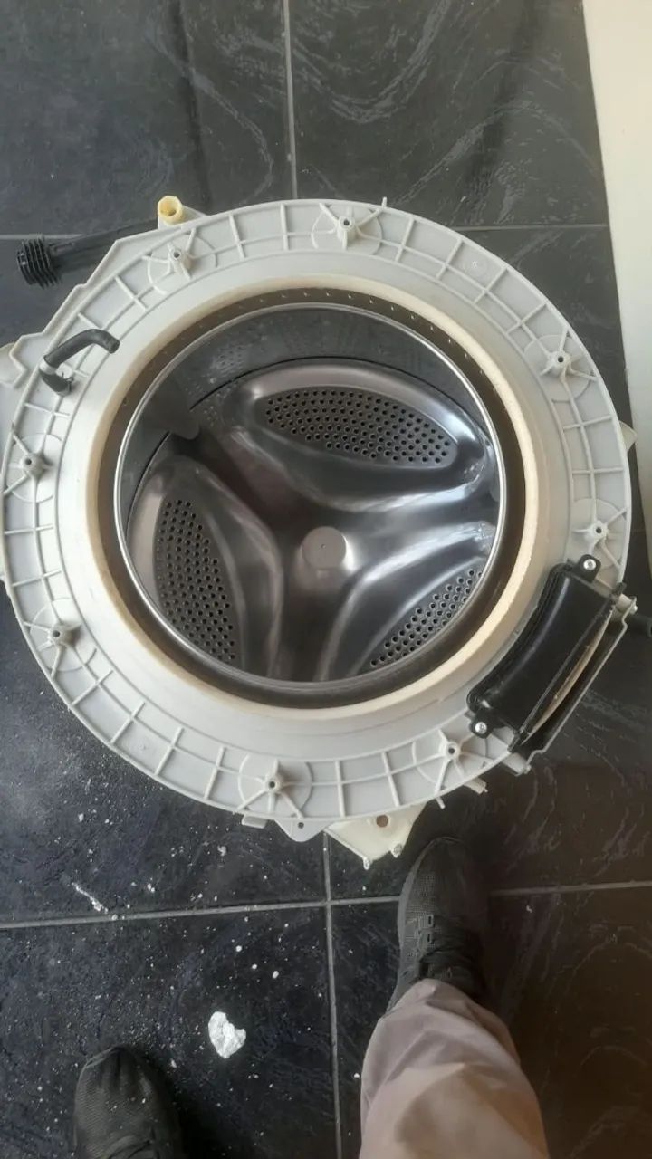 Tanque com cesto usado lava e seca LG WD1403  - Foto 3