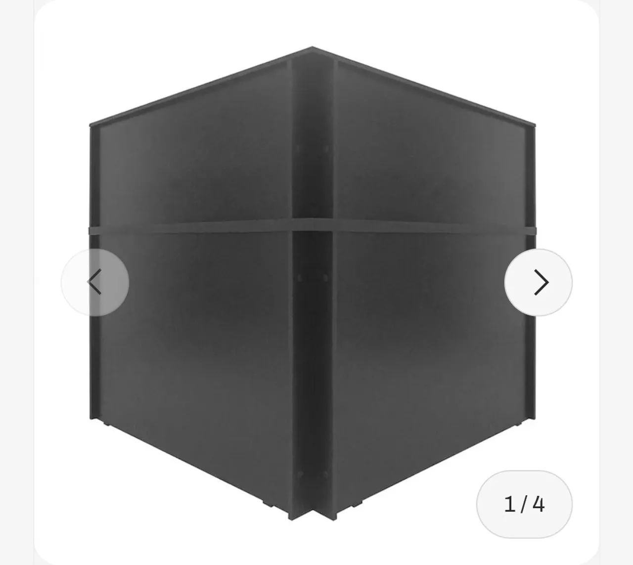 Balcão recepção em L