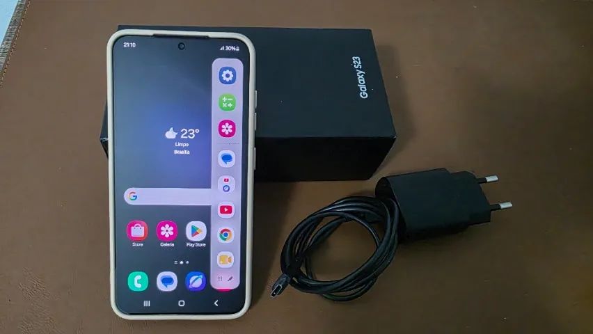 Galaxy S23 256GB - Impecável com Nota fiscal e Caixa - Foto 2