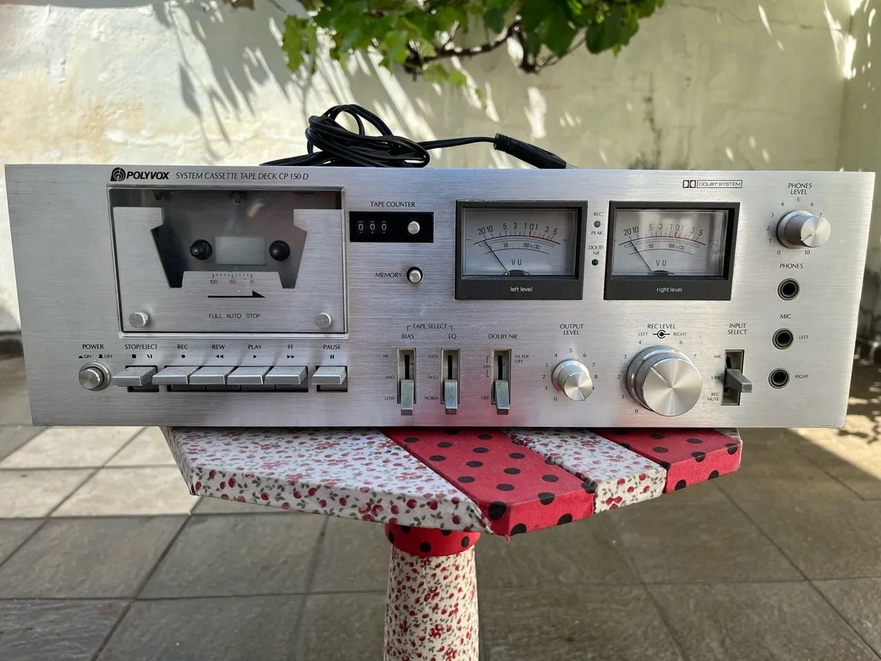 Tape Deck Polyvox CP 150-D
