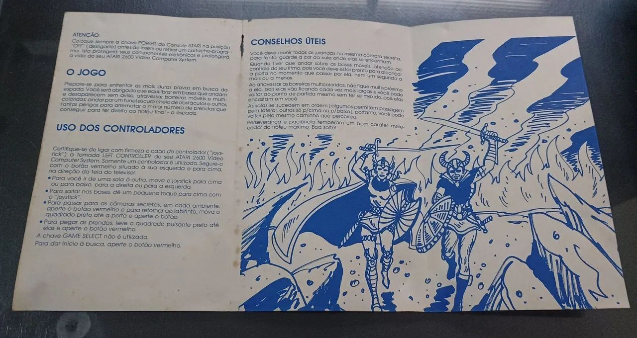 Atari 2600 com manual e Caixa original  - Foto 4