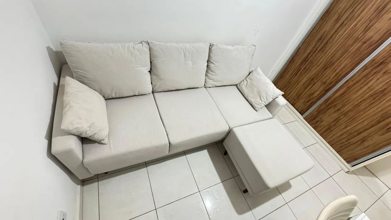 Vendo sofá de linho 