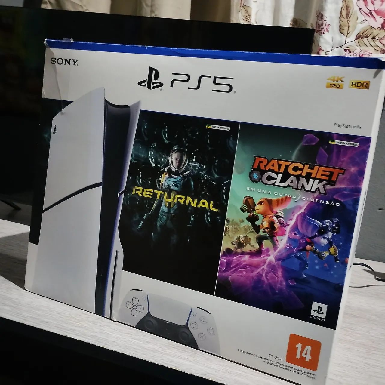 Caixa de ps5 slim  - Foto 5