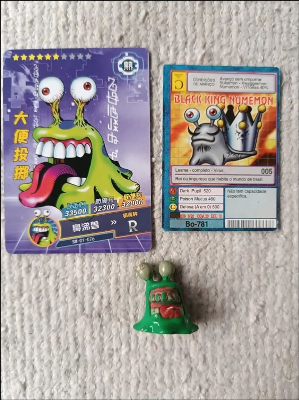 Digimon Numemon A + 2 Cards