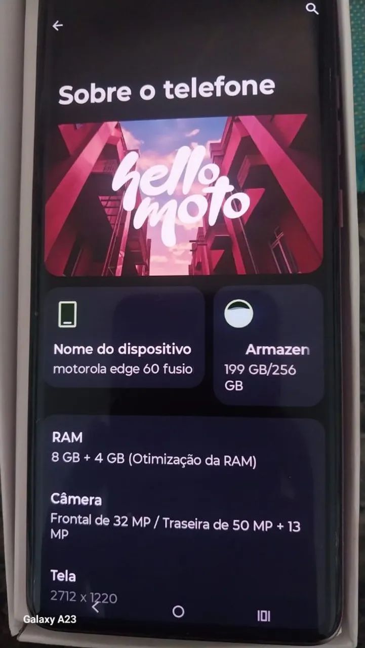 EDGE 60 fusion 256 gb - Foto 5