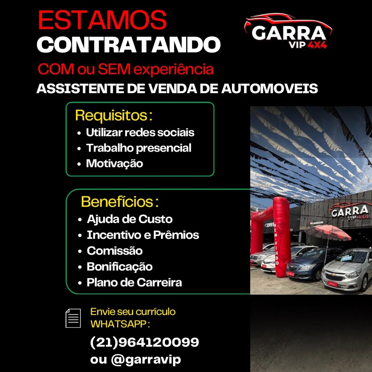 Estamos contratando - Foto 2