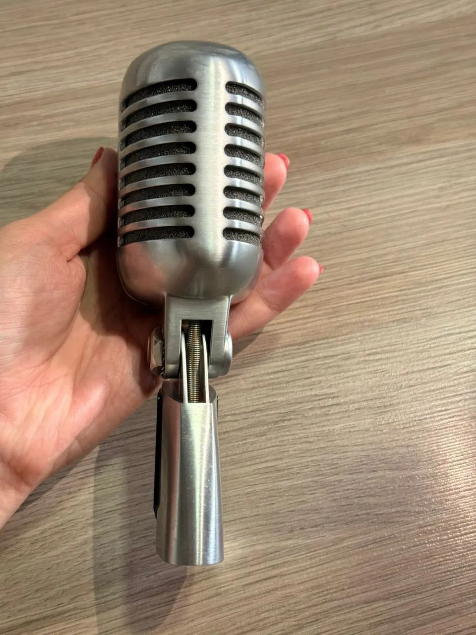 MICROFONE SHURE 565 CLASSIC RETRÔ - ORIGINAL 