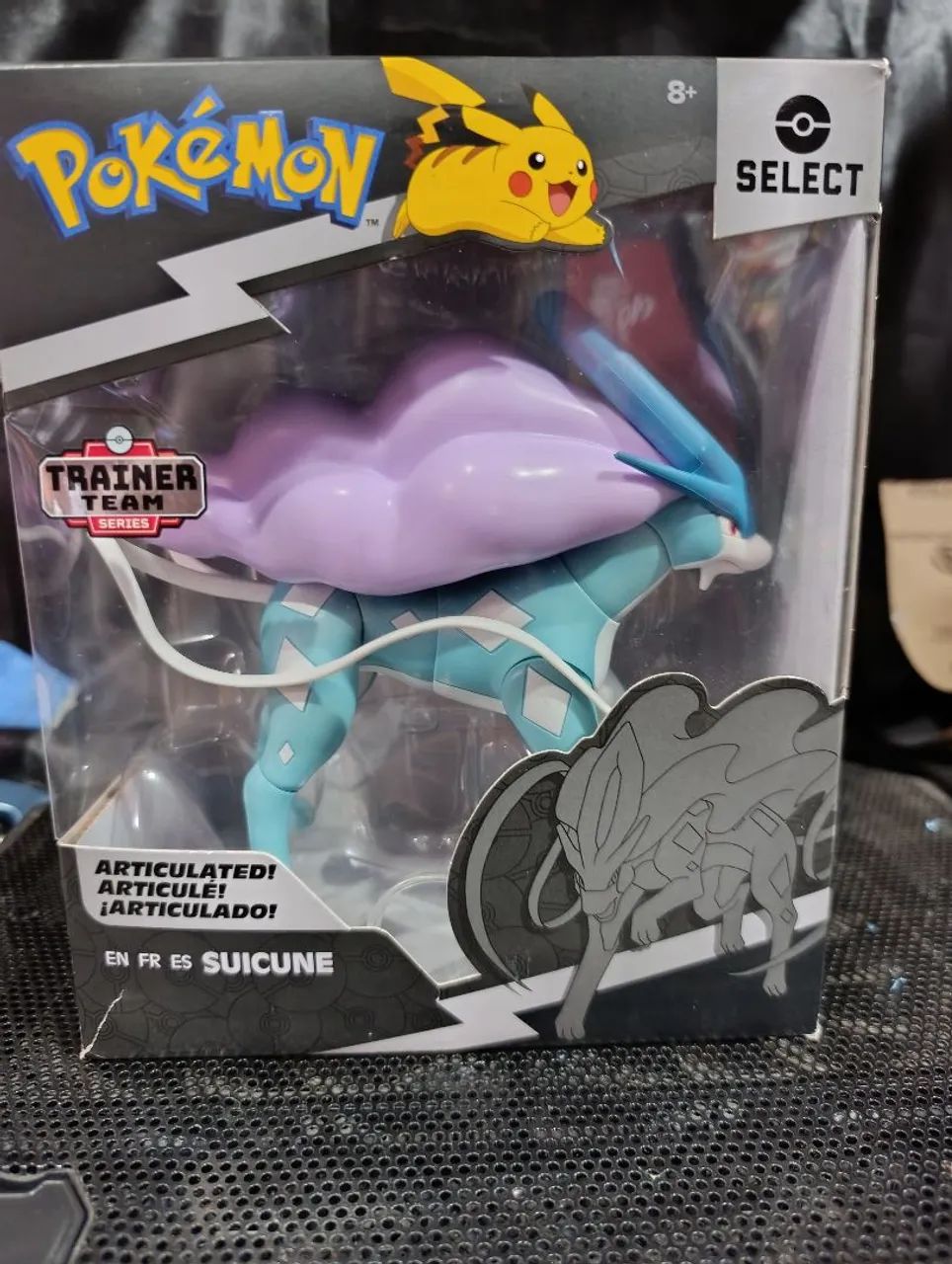 Suicune Select Jazwares Lacrado 