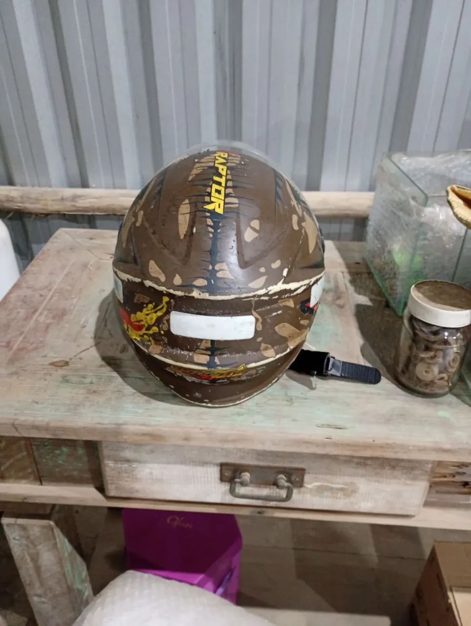 Capacete pra criança tamanho 54 usado bom  - Foto 5
