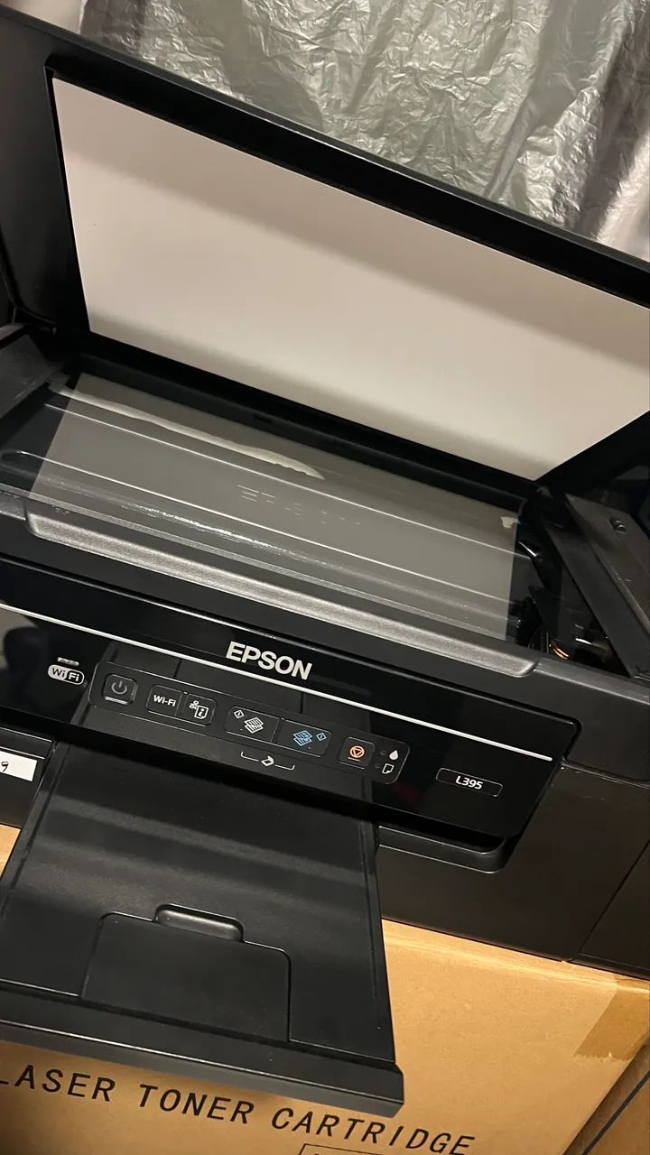 Impressora Epson EcoTank L395 Multifuncional Wifi - Foto 4
