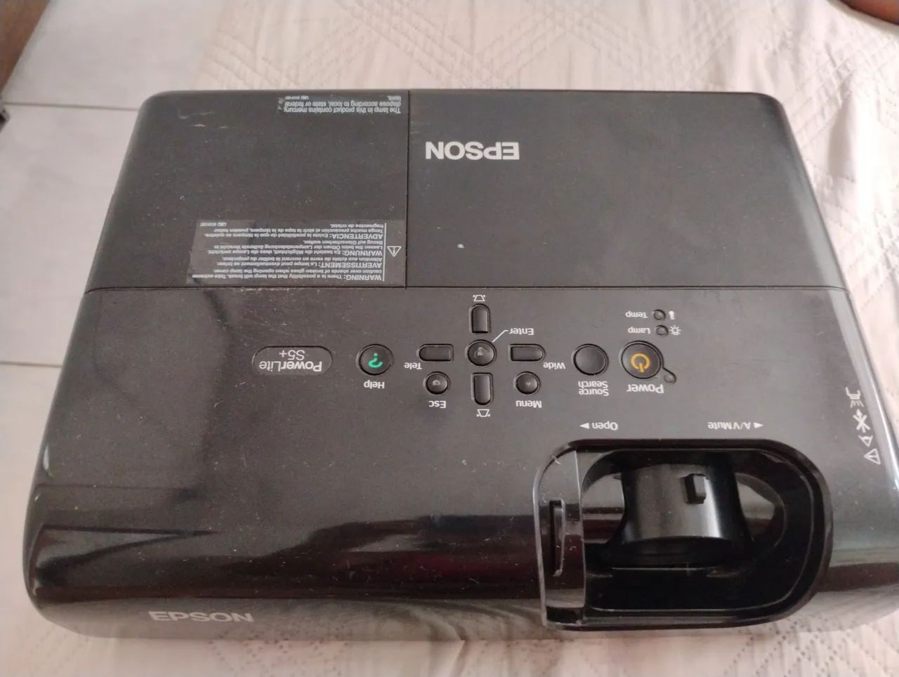 Projetor Epson PowerLiteS5+