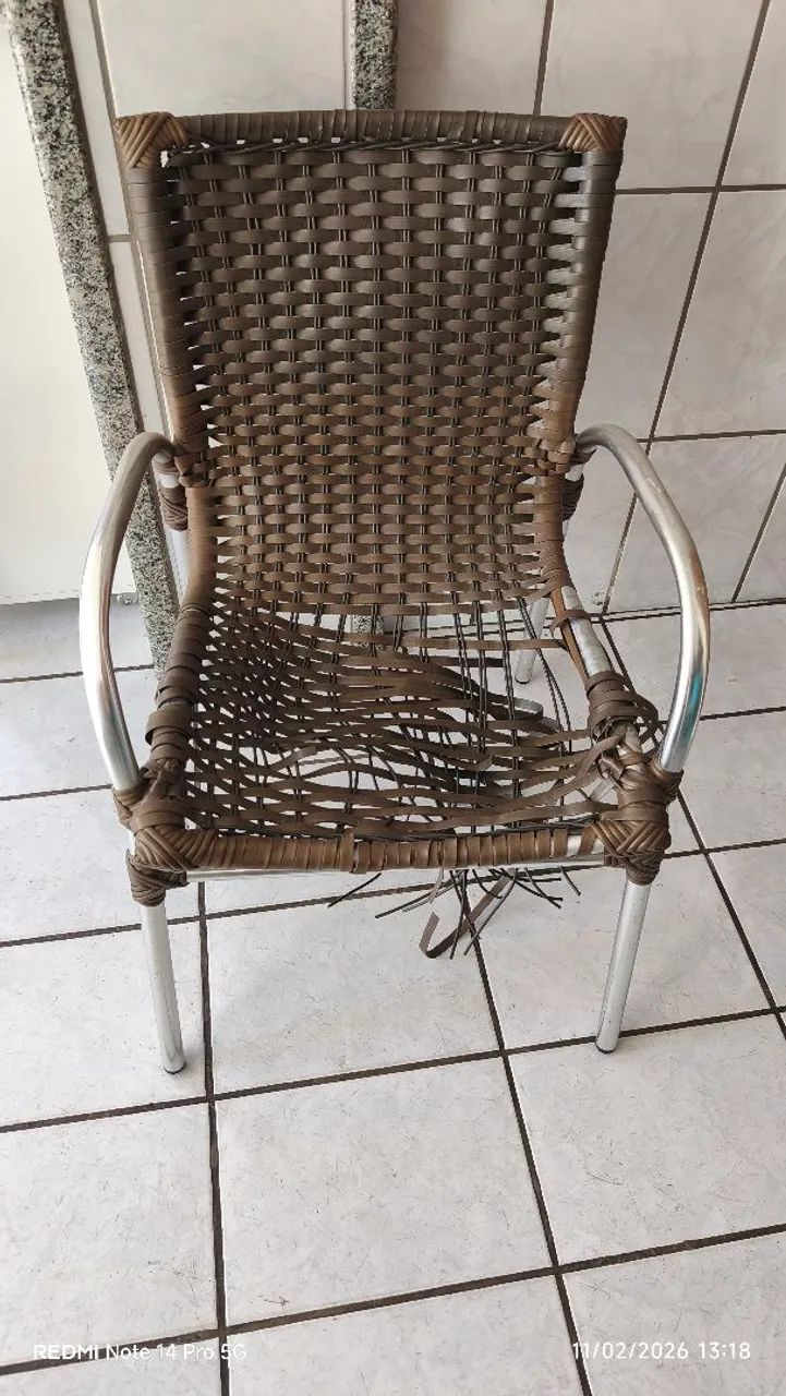 Cadeiras de alumínio  - Foto 4