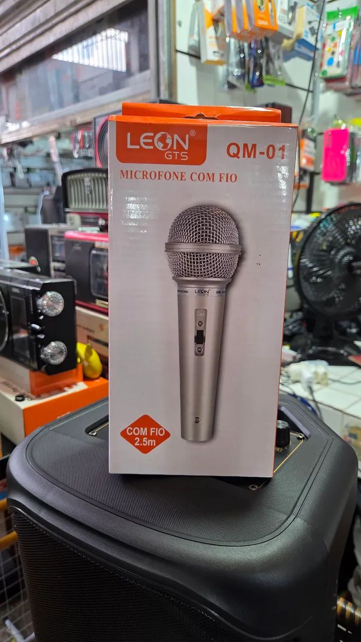 Microfone 1° Linha Leon - Foto 2