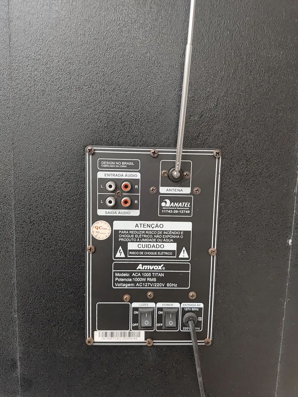 Caixa de som Amvox 1000w - Foto 4