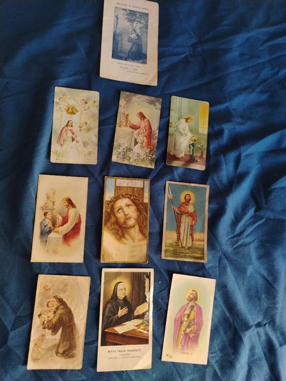 Santinhos Antigos ( kit com 10) - Foto 4
