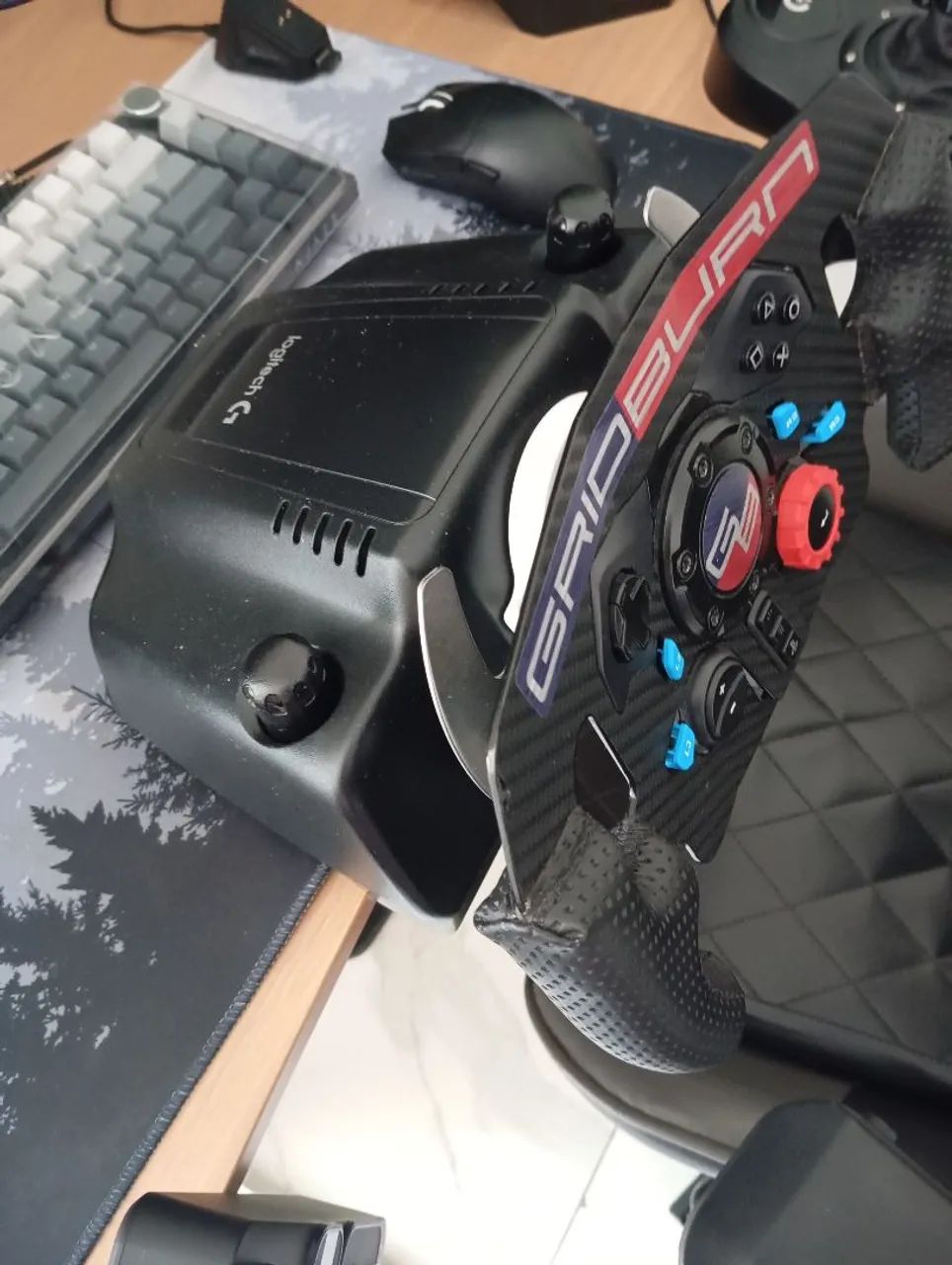 Volante Logitech G29 Com câmbio e pedais!  - Foto 2