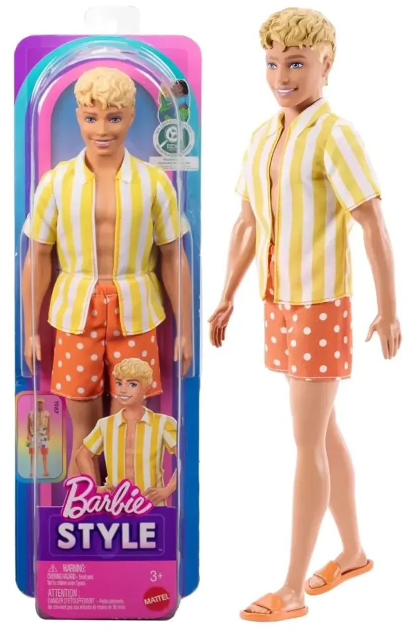Ken Fashionistas #252 (Barbie Style 1987 / Ref. JJN66) da Mattel