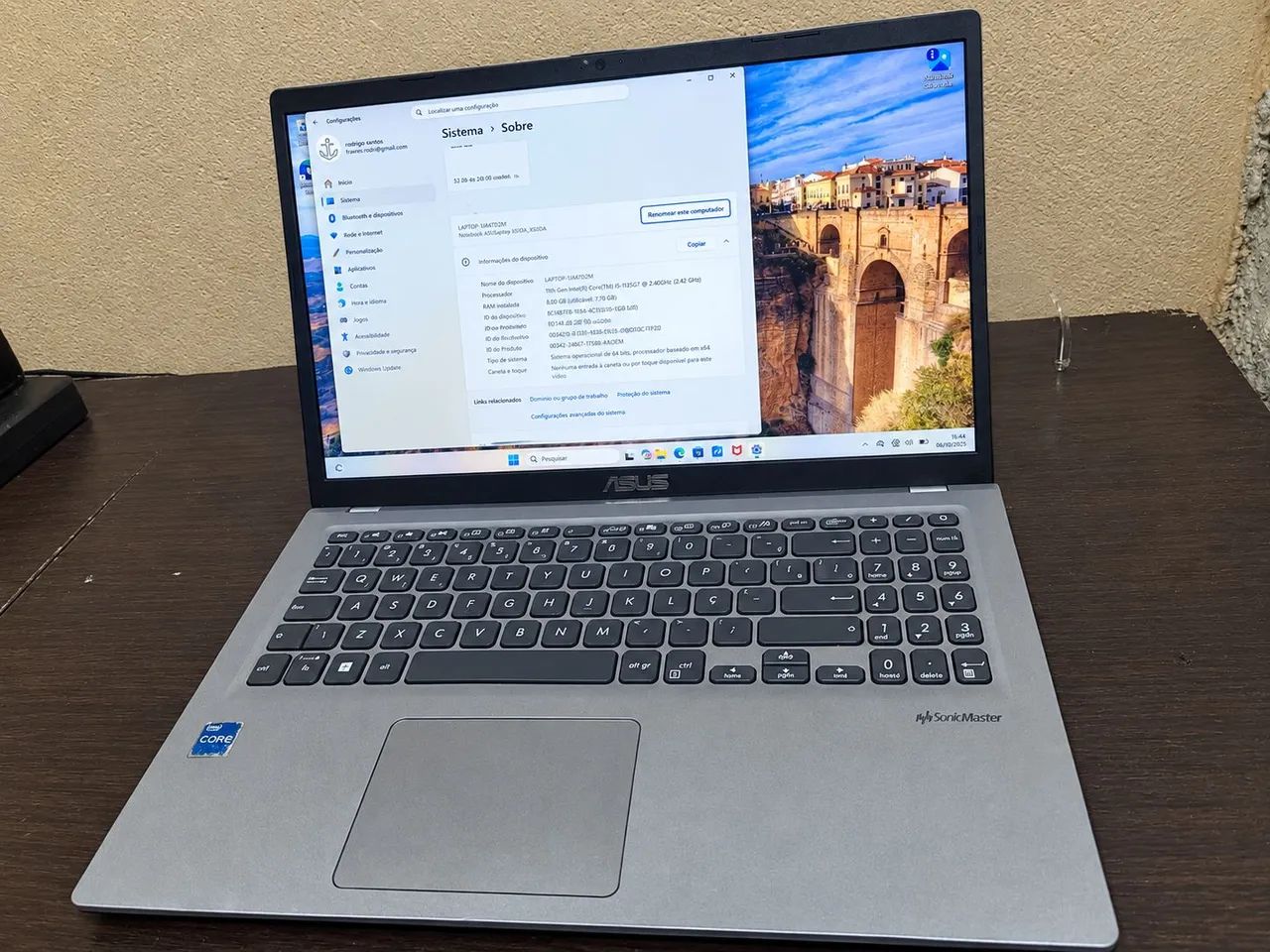 Notebook ASUS Vivobook 15 X1500EA i5 11ª Gen 8GB RAM SSD 256GB