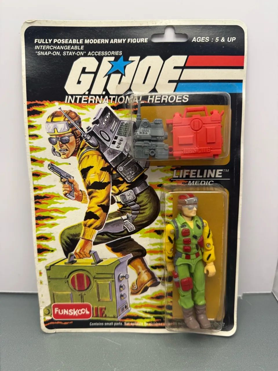 Gi Joe Lifeline Medic Funskool - 1998 - Comandos em ação 
